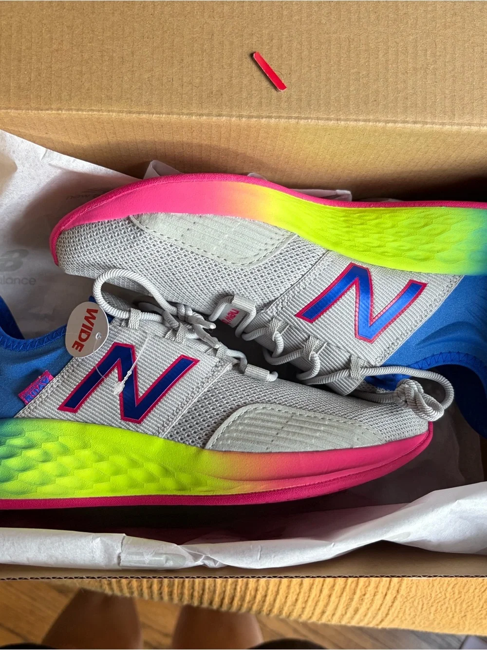 New Balance light gray